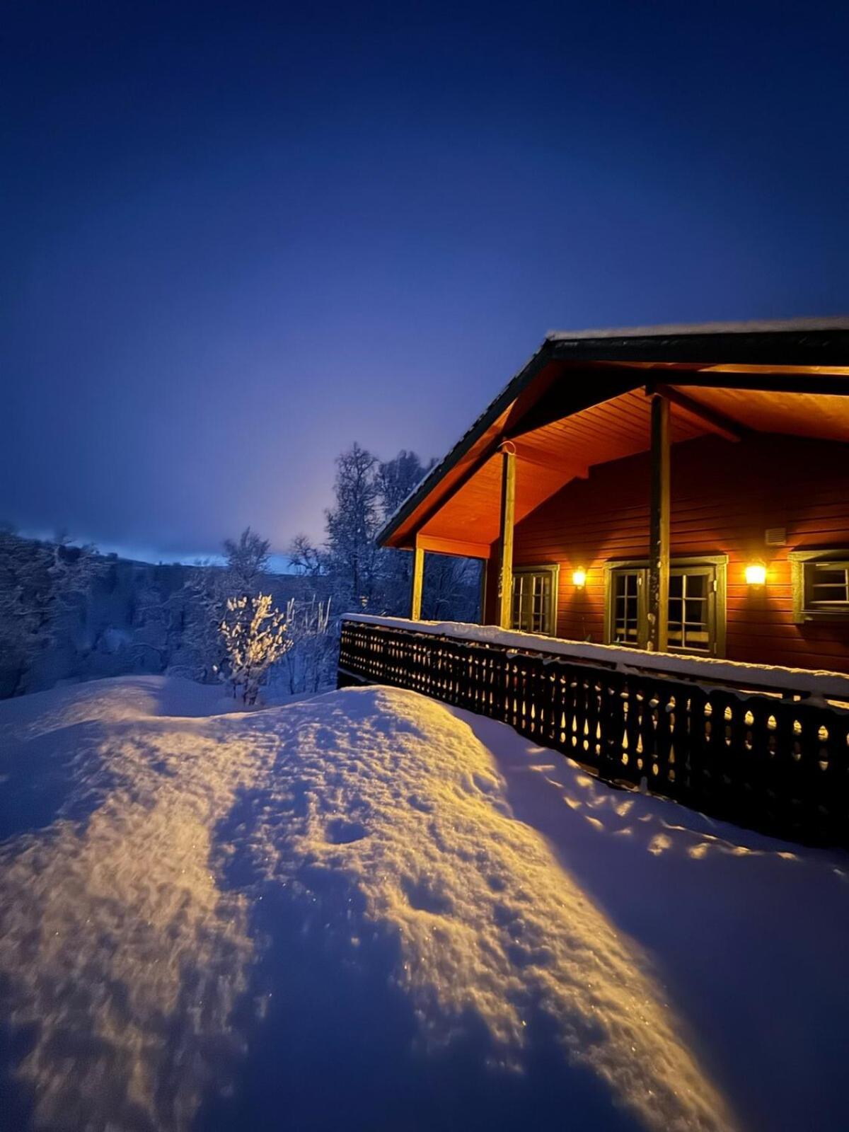 Trivelig Hytte I Senja. Esterno foto